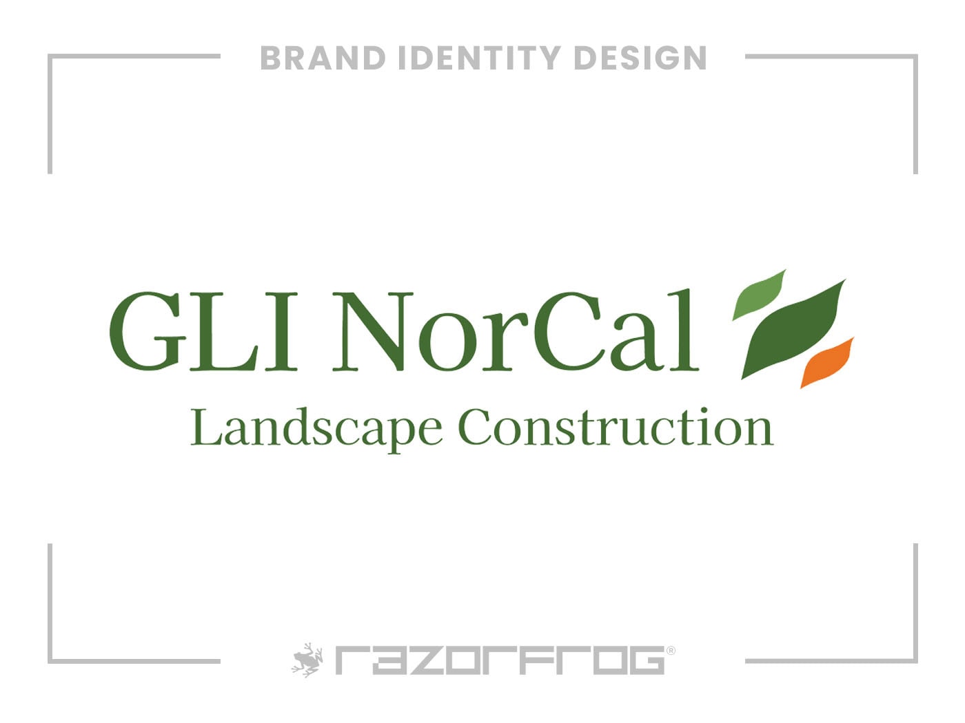 GLI NorCal Landscape Construction Logo Made By Razorfrog