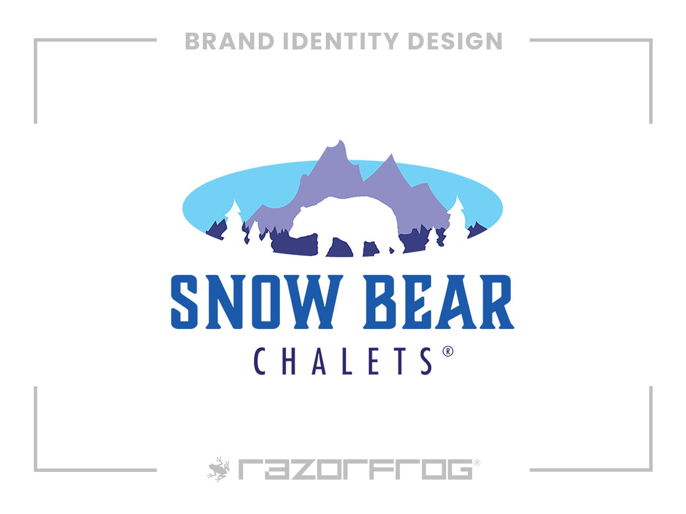 Snow Bear Chalets Logo Made By Razorfrog
